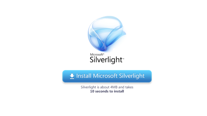 Get Microsoft Silverlight