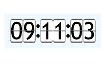 Flip-Number Clock in Silverlight