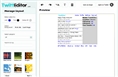 Silverlight TwittEditor - Free Custom Twitter Background Maker