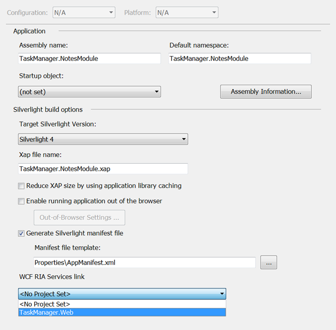 ModuleProjectSettings ModuleProjectSettings