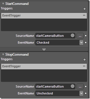 WebcamBehavior properties