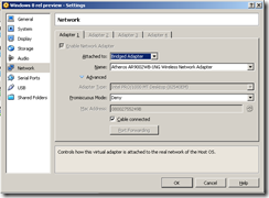 NetworkVirtualBox